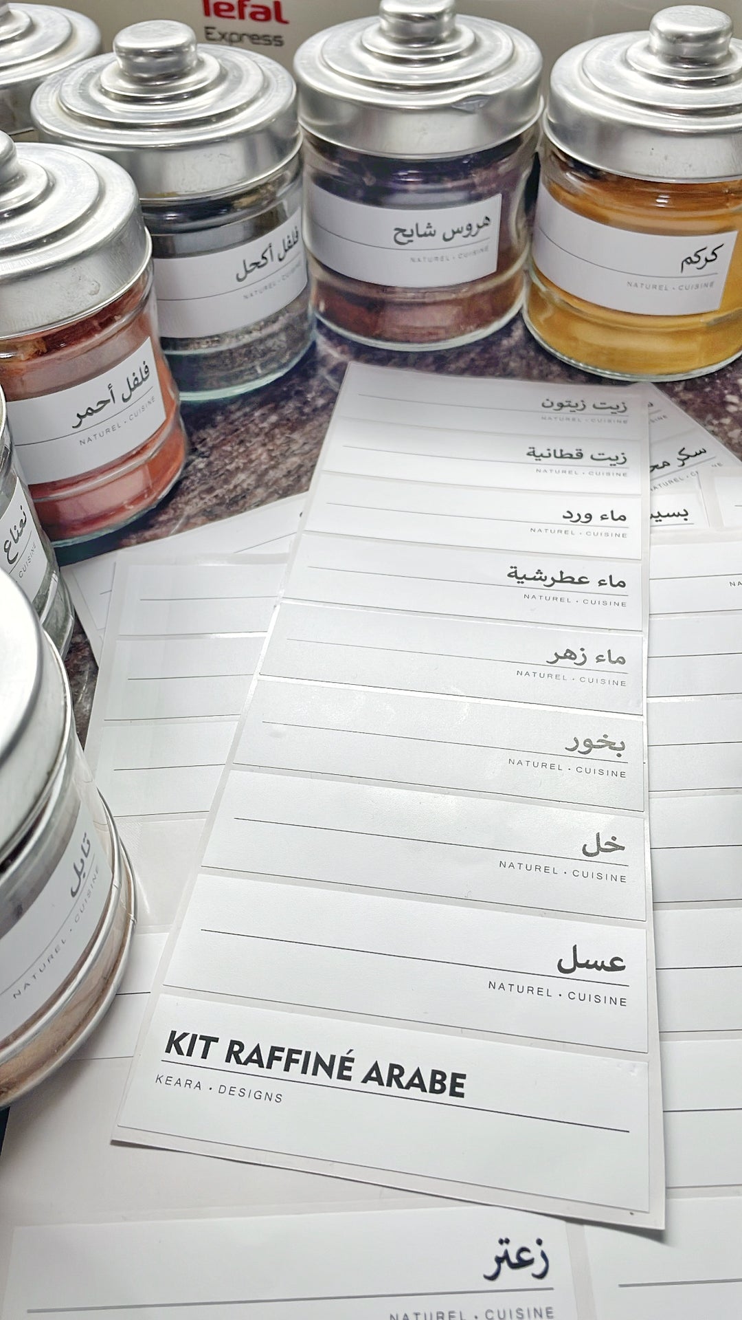 Kit raffiné Arabe