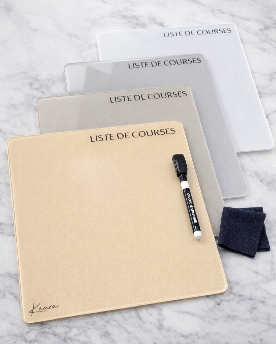 Ardoise liste de courses
