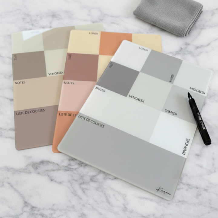 Ardoise planner/menu