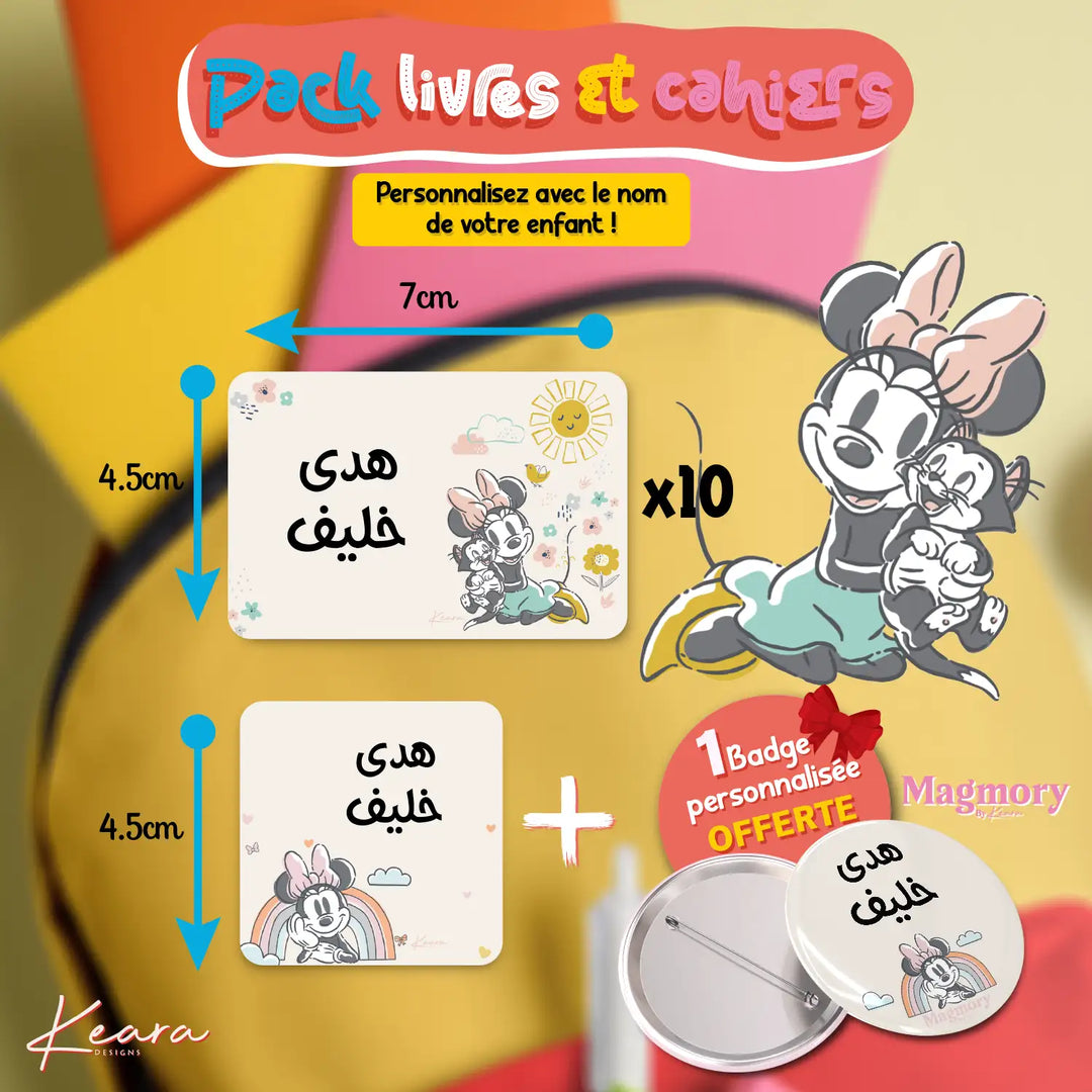 Minnie Mouse Pastels