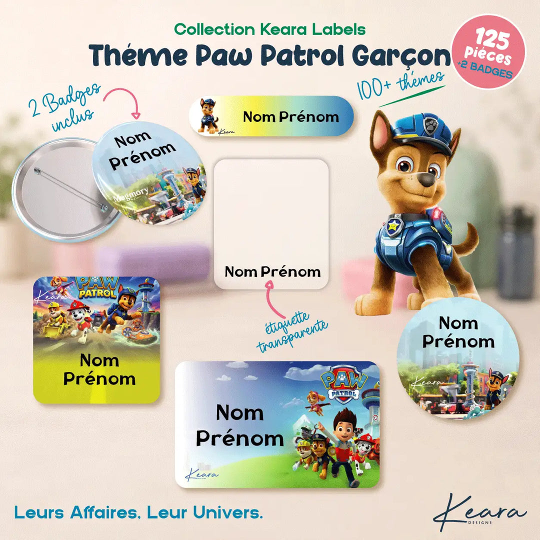 Paw Patrol Garçon