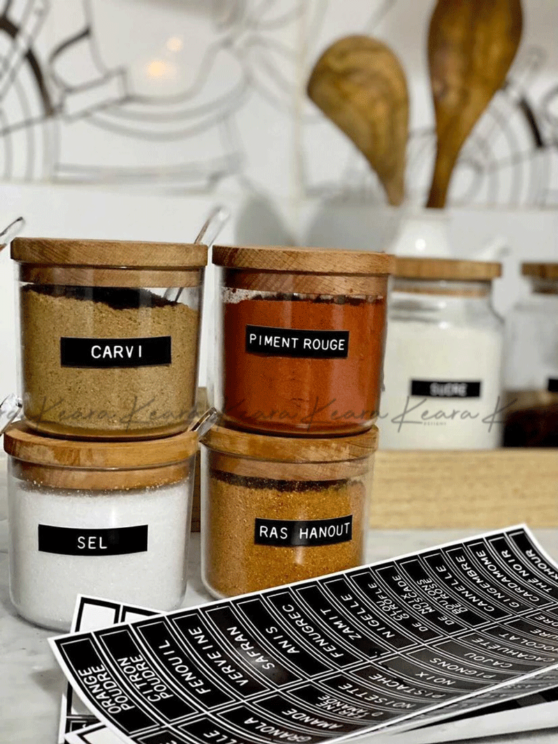 Kit Français Vintage (Seulement les Étiquettes)