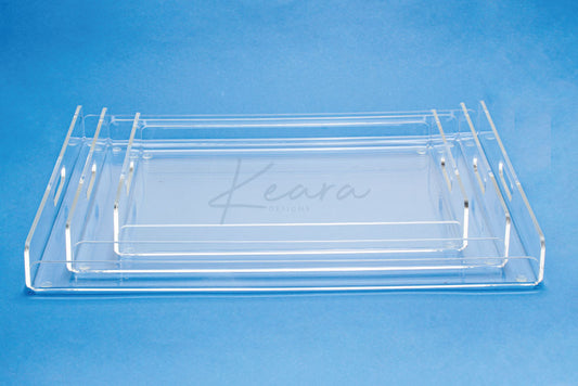 Plateau Plexiglass Transparent