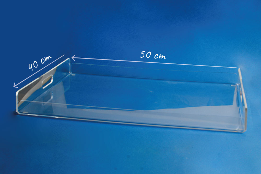 Plateau Plexiglass Transparent